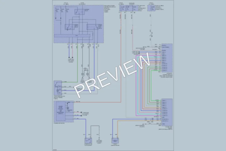 2011 Suzuki Equator Wiper Washer wiring diagram preview