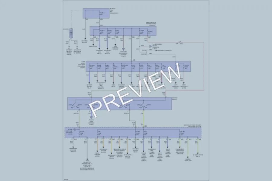 2011 Suzuki GrandVitara Power Distribution wiring diagram preview