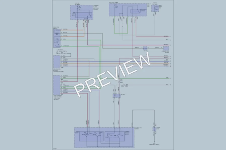 2011 Suzuki Kizashi Headlights wiring diagram preview