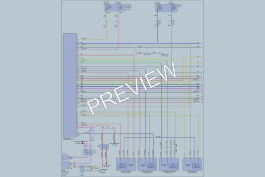 2011 Suzuki Kizashi Memory Systems wiring diagram preview