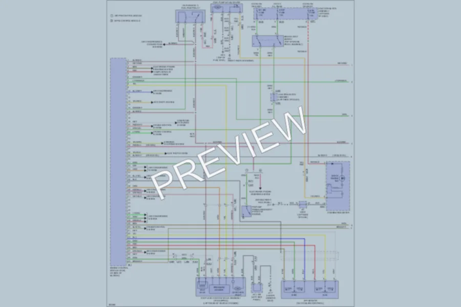 2011 Suzuki SX4 Engine Performance wiring diagram preview