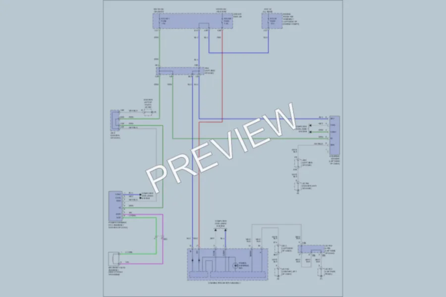 2011 Toyota 4Runner Electronic Power Steering wiring diagram preview