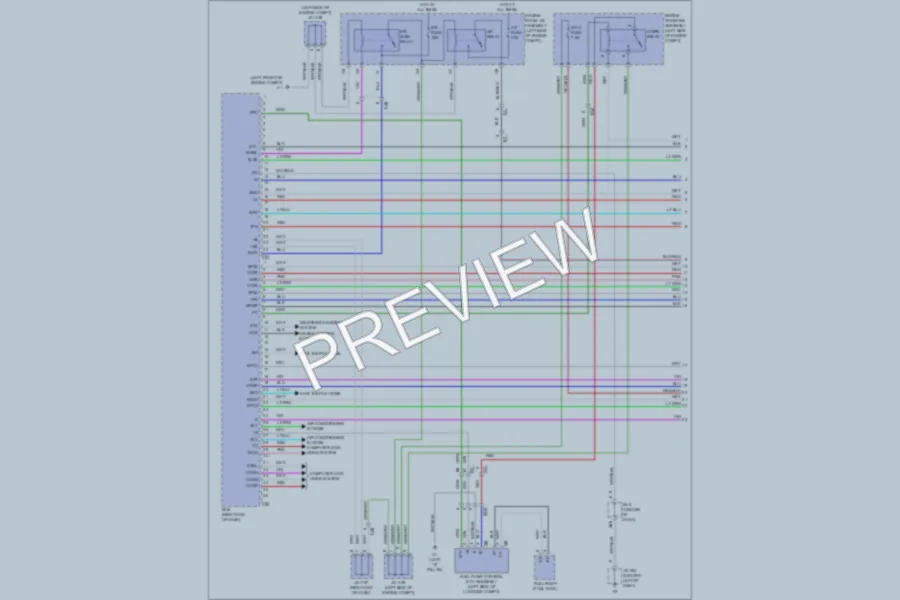 2011 Toyota 4Runner Engine Performance wiring diagram preview