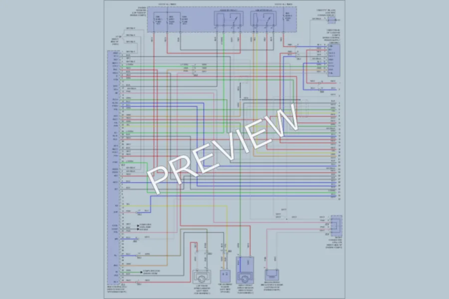 2011 Toyota Camry Anti Lock Brakes wiring diagram preview