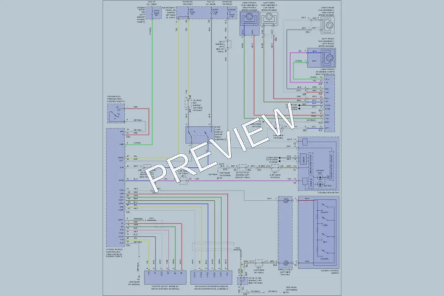2011 Toyota Camry Cruise Control wiring diagram preview