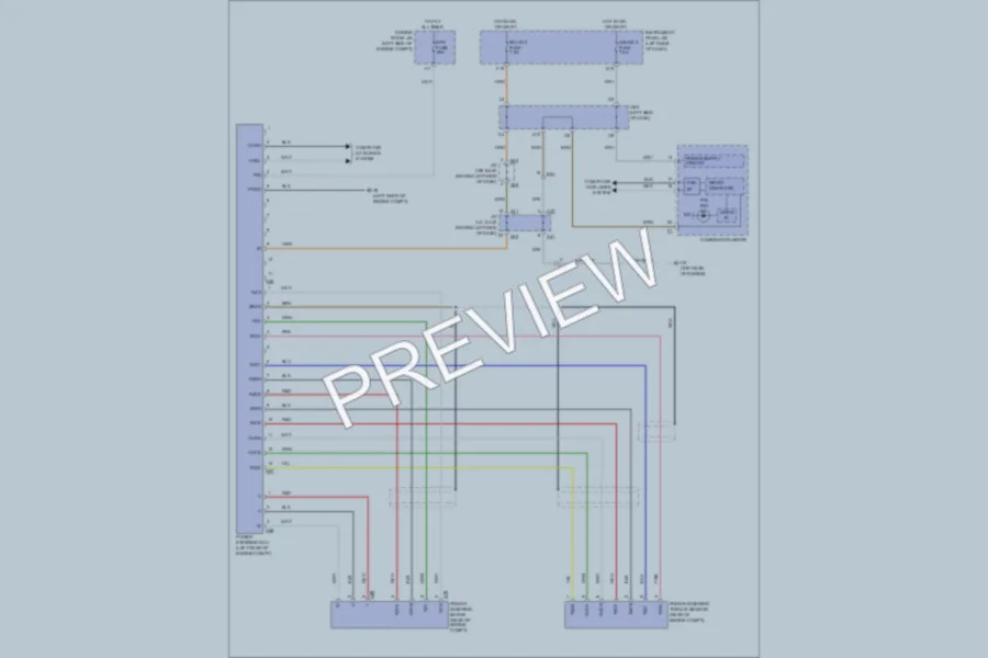 2011 Toyota Camry Electronic Power Steering wiring diagram preview