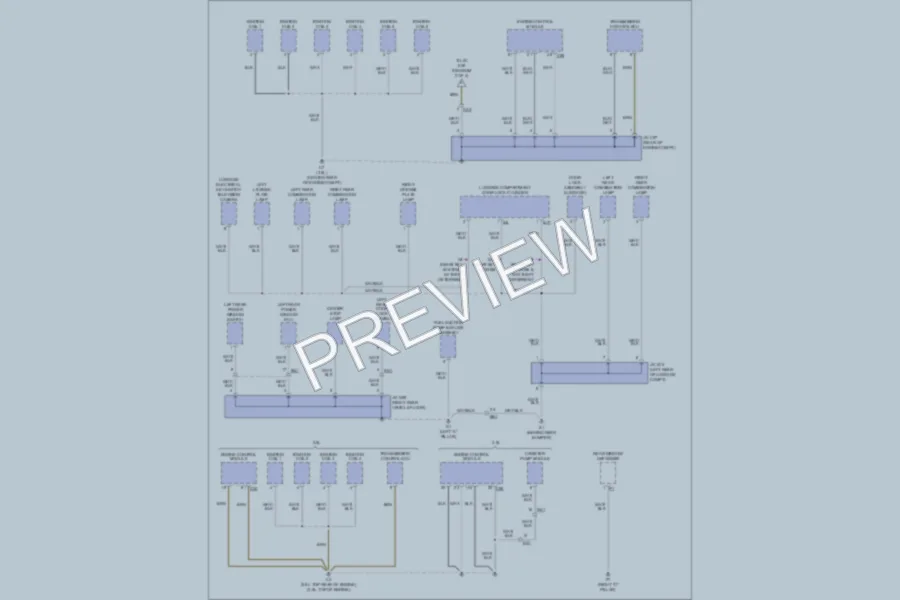 2011 Toyota Camry Ground Distribution wiring diagram preview