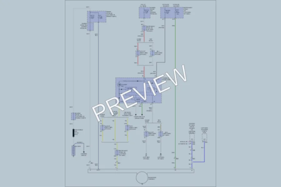 2011 Toyota Corolla Starting Charging wiring diagram preview