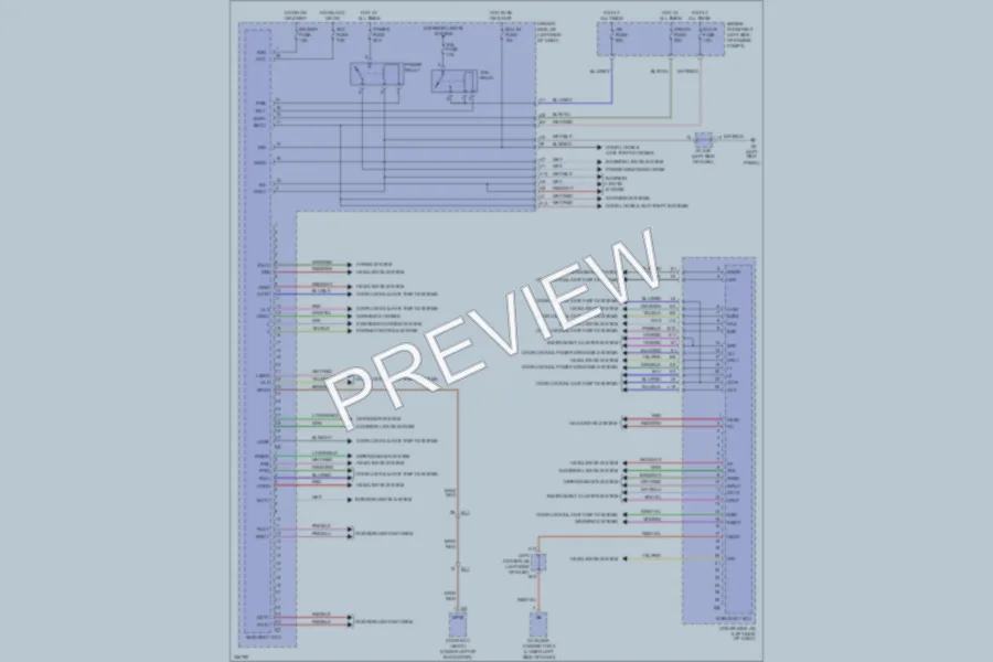 2011 Toyota FJCruiser Body Control Modules wiring diagram preview