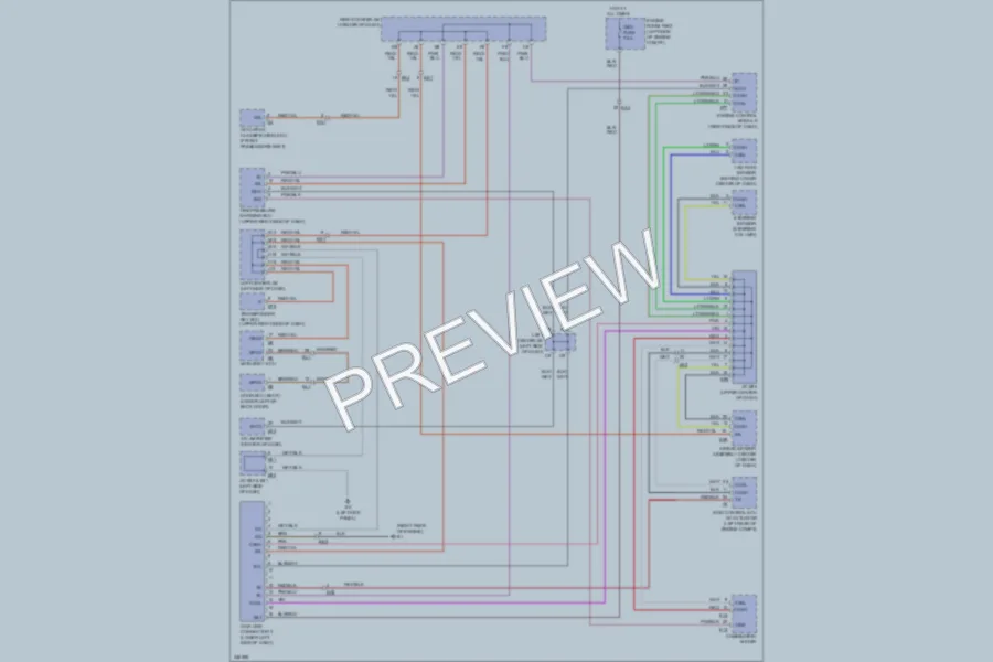 2011 Toyota FJCruiser Computer Data Lines wiring diagram preview