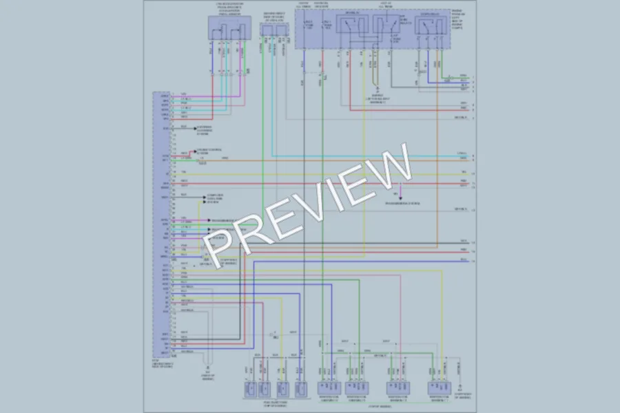 2011 Toyota Highlander Engine Performance wiring diagram preview