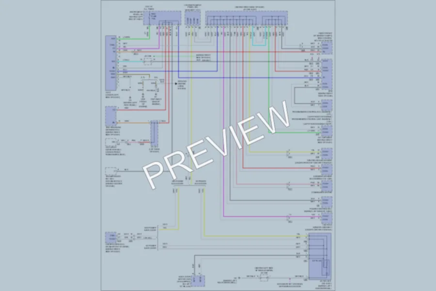2011 Toyota HighlanderHybrid Computer Data Lines wiring diagram preview