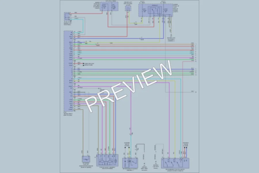 2011 Toyota HighlanderHybrid Transmission wiring diagram preview
