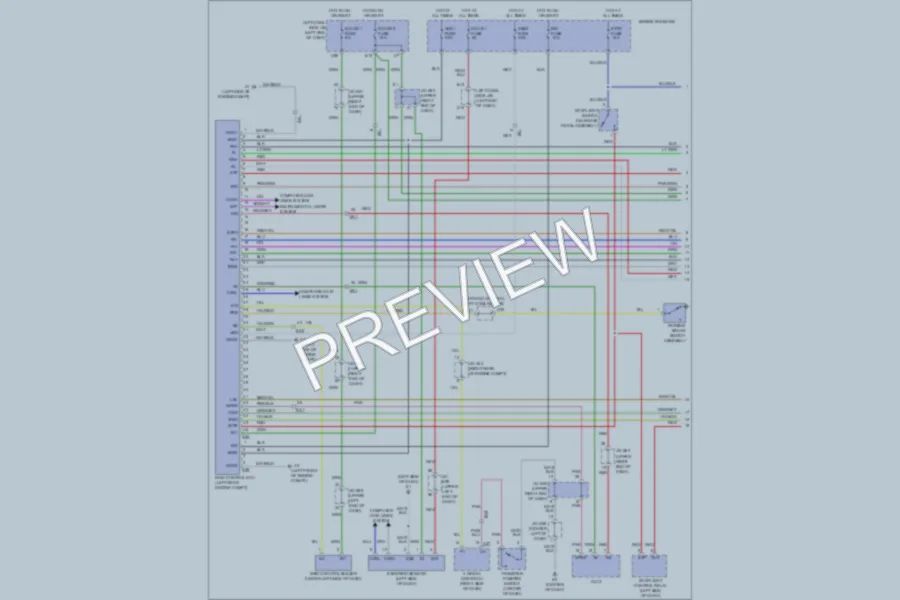 2011 Toyota LandCruiser Anti Lock Brakes wiring diagram preview