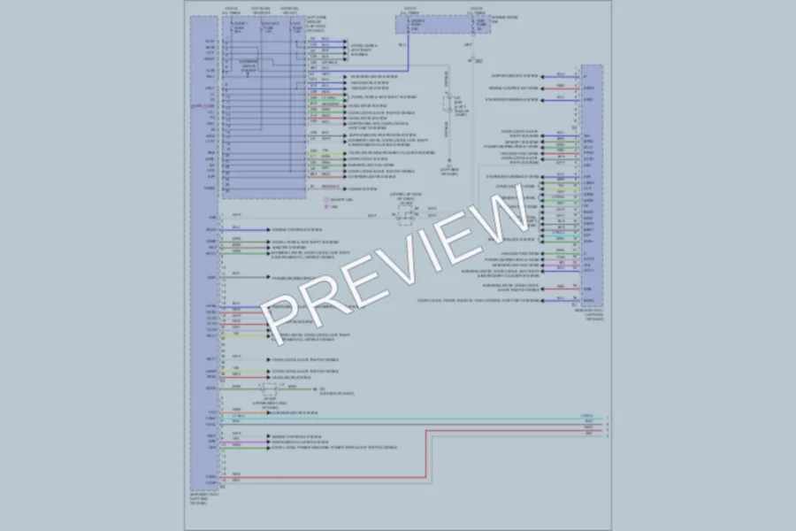 2011 Toyota LandCruiser Body Control Modules wiring diagram preview