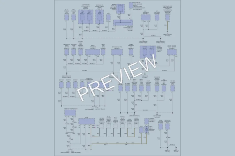 2011 Toyota Matrix Ground Distribution wiring diagram preview