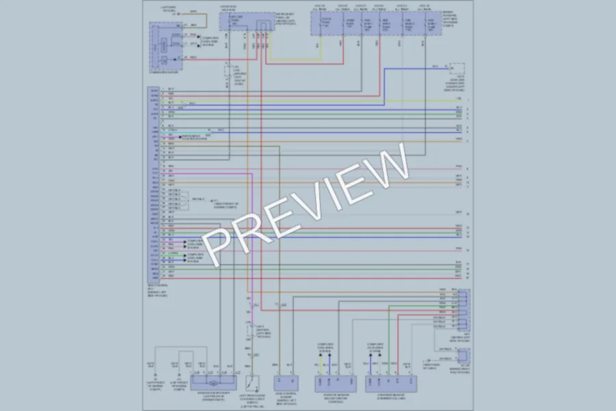 2011 Toyota Prius Anti Lock Brakes wiring diagram preview