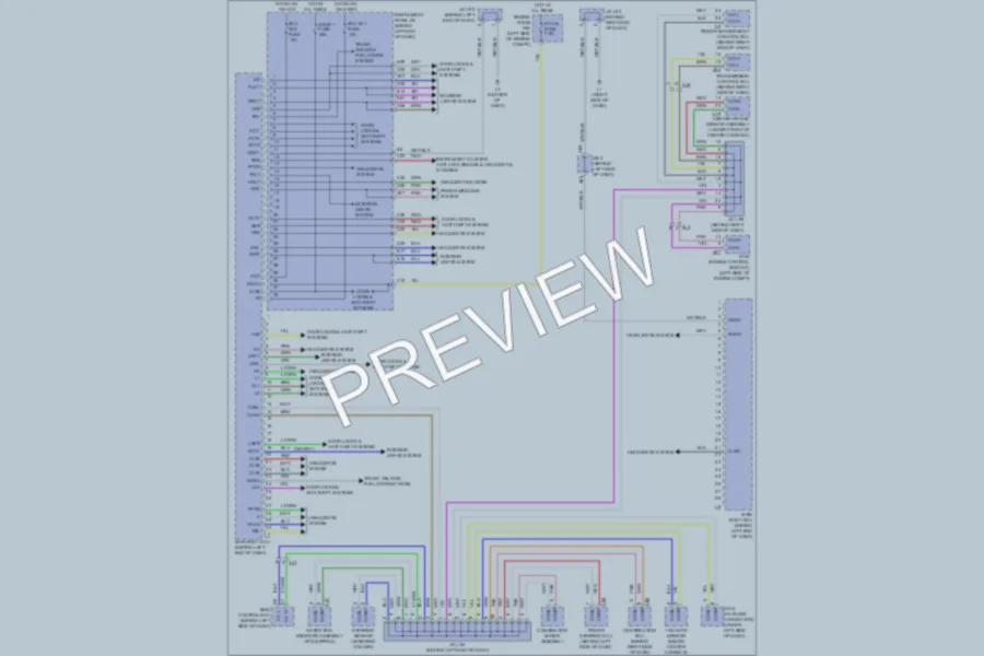 2011 Toyota Prius Body Control Modules wiring diagram preview