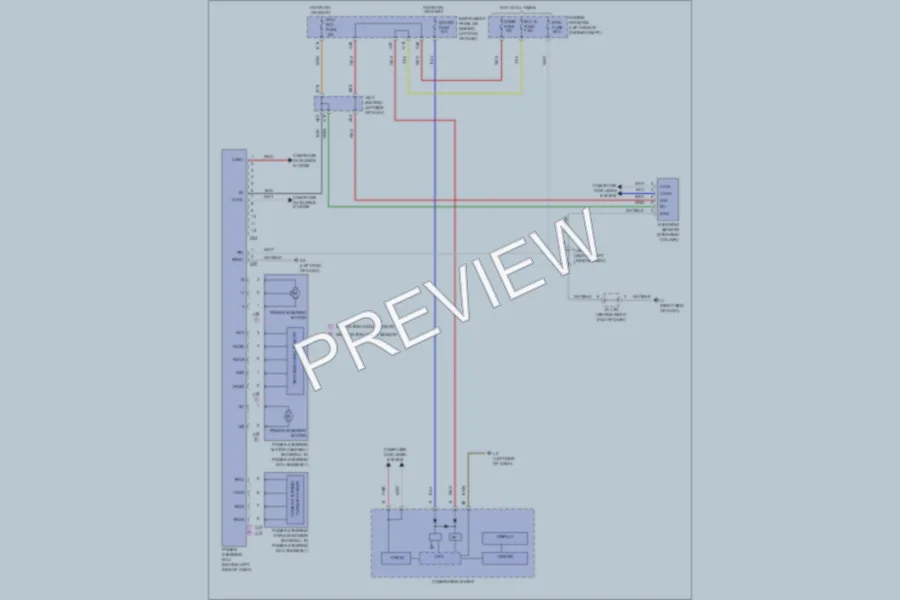 2011 Toyota Prius Electronic Power Steering wiring diagram preview