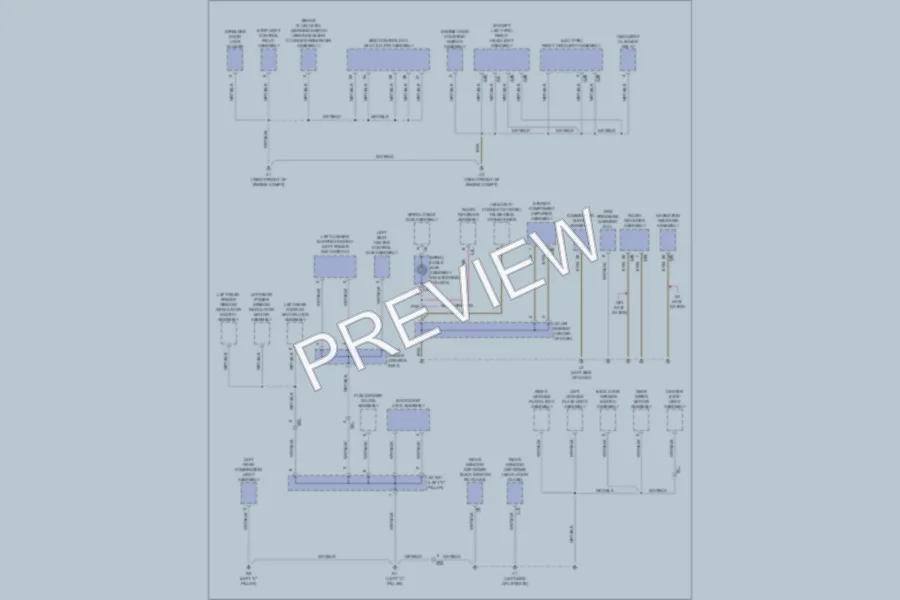 2011 Toyota Prius Ground Distribution wiring diagram preview