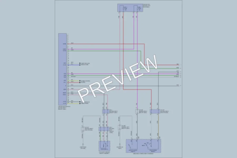 2011 Toyota Prius Navigation wiring diagram preview