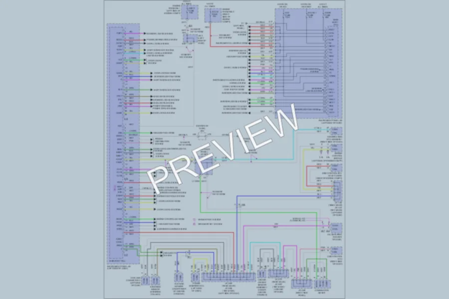 2011 Toyota RAV4 Body Control Modules wiring diagram preview