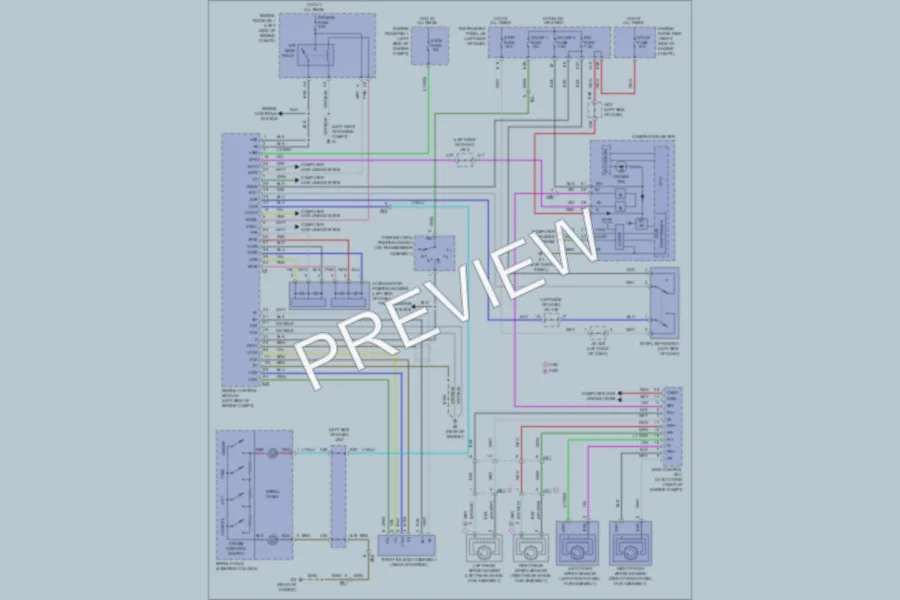 2011 Toyota RAV4 Cruise Control wiring diagram preview