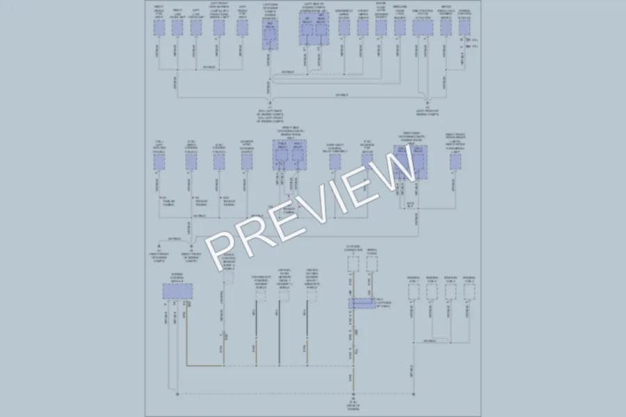2011 Toyota RAV4 Ground Distribution wiring diagram preview