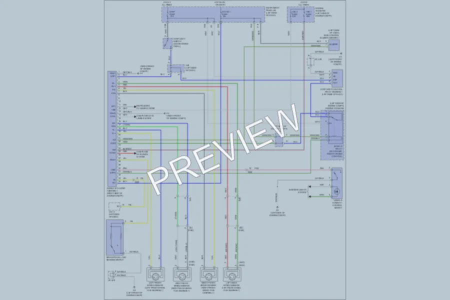 2011 Toyota Sienna Anti Lock Brakes wiring diagram preview