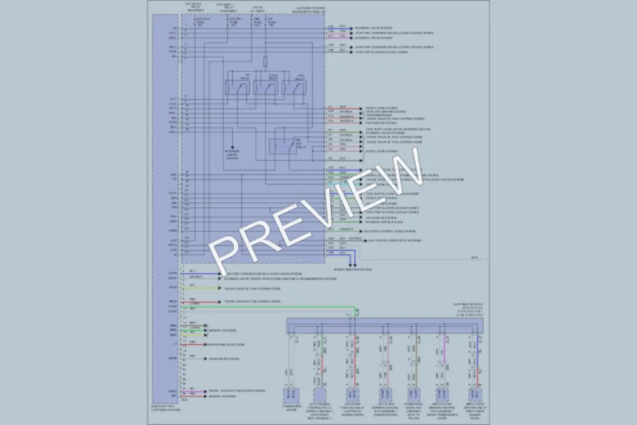2011 Toyota Sienna Body Control Modules wiring diagram preview