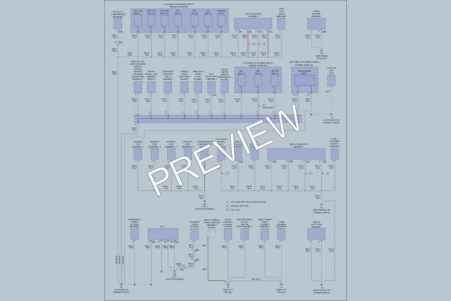2011 Toyota Sienna Ground Distribution wiring diagram preview