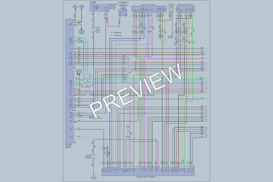 2011 Toyota Sienna Navigation wiring diagram preview