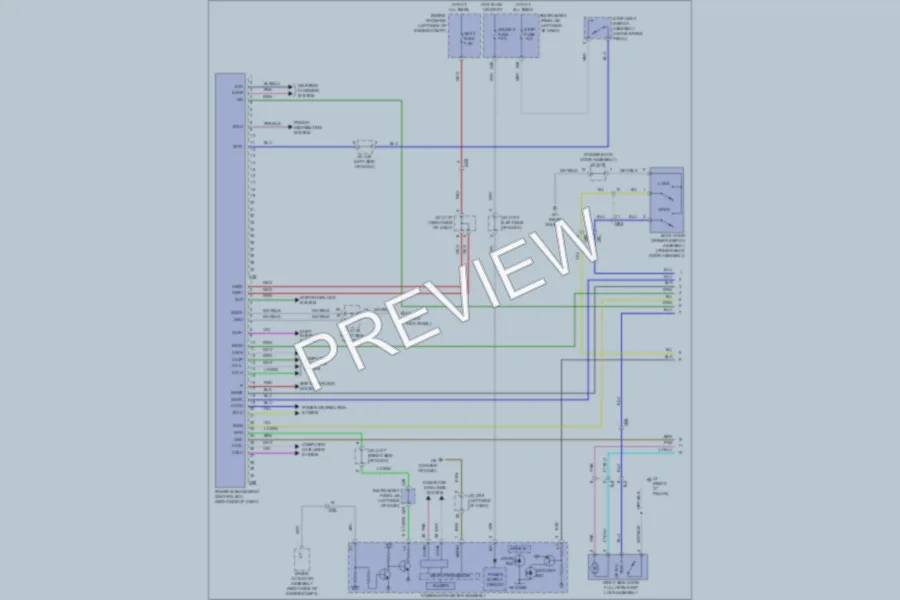 2011 Toyota Sienna Power Door Locks wiring diagram preview