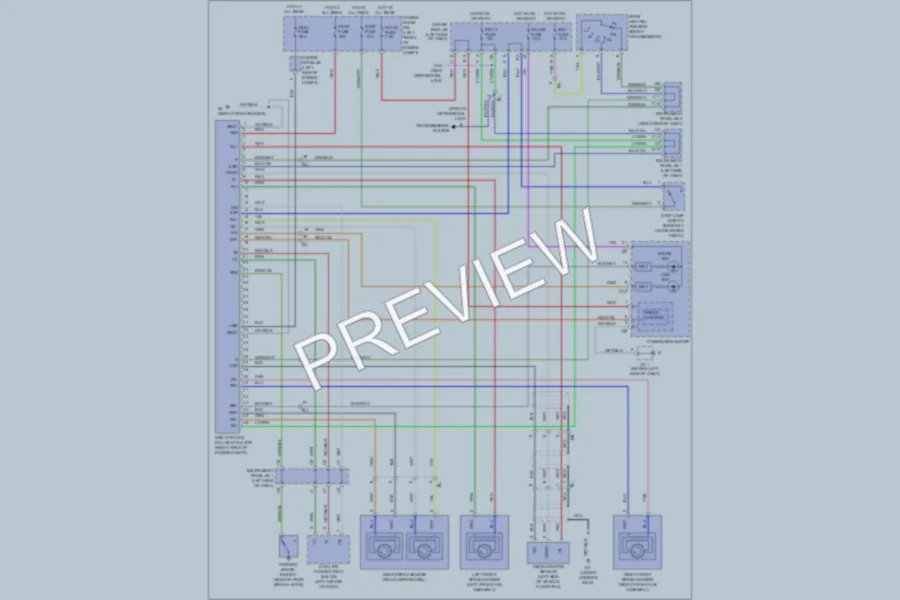 2011 Toyota Tacoma Anti Lock Brakes wiring diagram preview