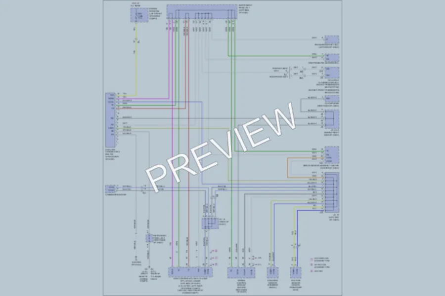 2011 Toyota Tacoma Computer Data Lines wiring diagram preview