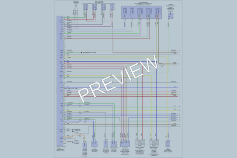 2011 Toyota Tacoma Engine Performance wiring diagram preview