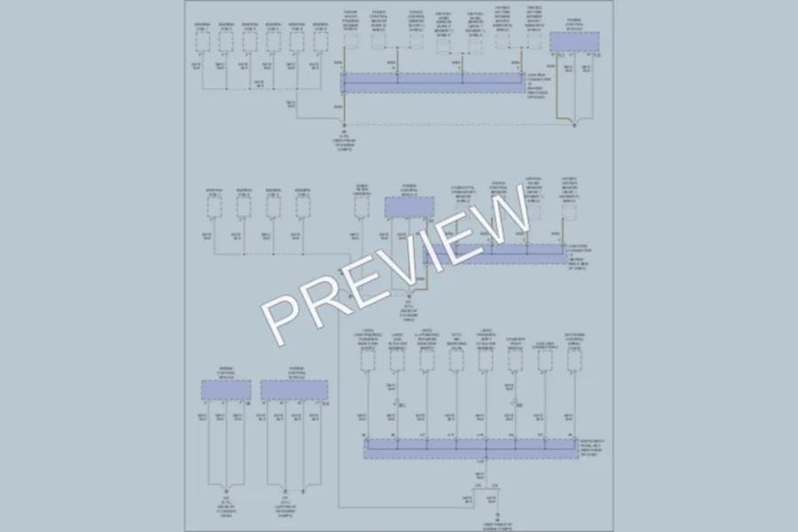 2011 Toyota Tacoma Ground Distribution wiring diagram preview