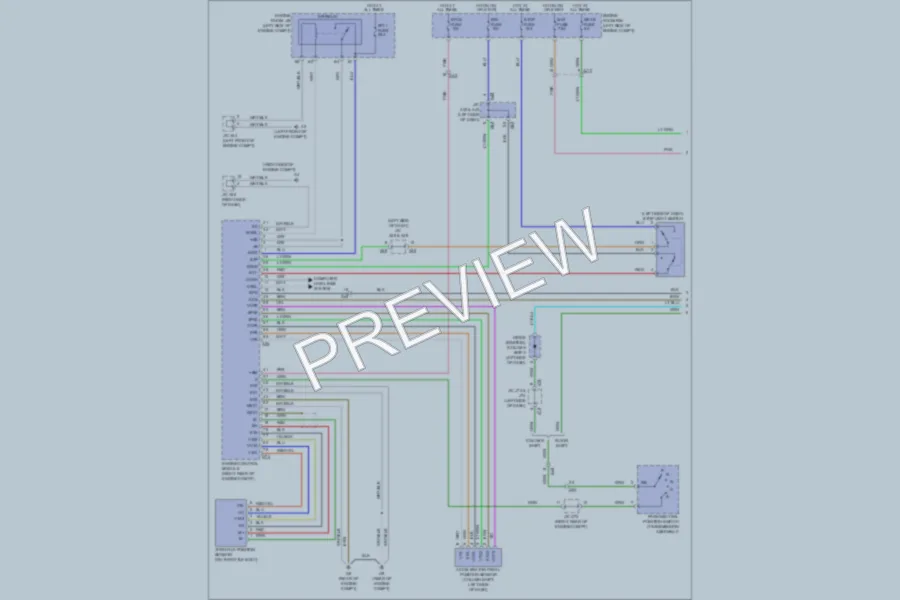 2011 Toyota Tundra Cruise Control wiring diagram preview