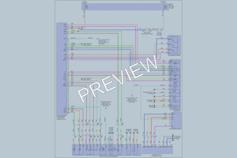 2011 Toyota Tundra Memory Systems wiring diagram preview