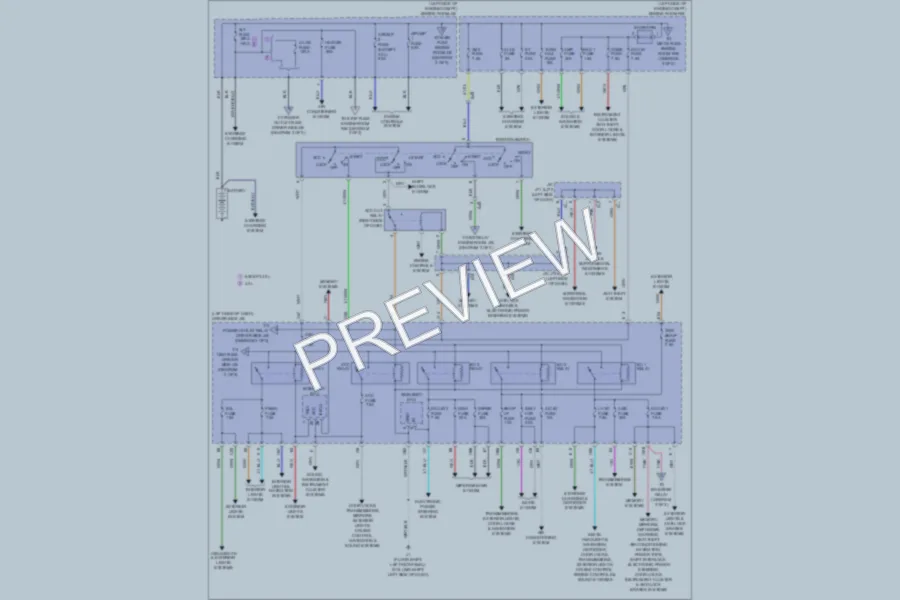 2011 Toyota Tundra Power Distribution wiring diagram preview