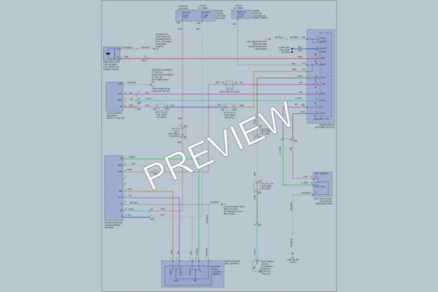 2011 Toyota Tundra Power Top Sunroof wiring diagram preview