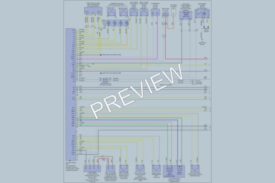 2011 Toyota Tundra Supplemental Restraints wiring diagram preview