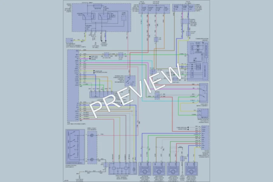 2011 Toyota Venza Cruise Control wiring diagram preview