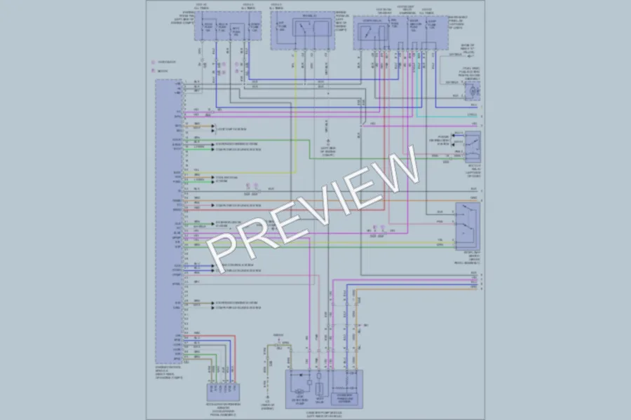 2011 Toyota Yaris Engine Performance wiring diagram preview