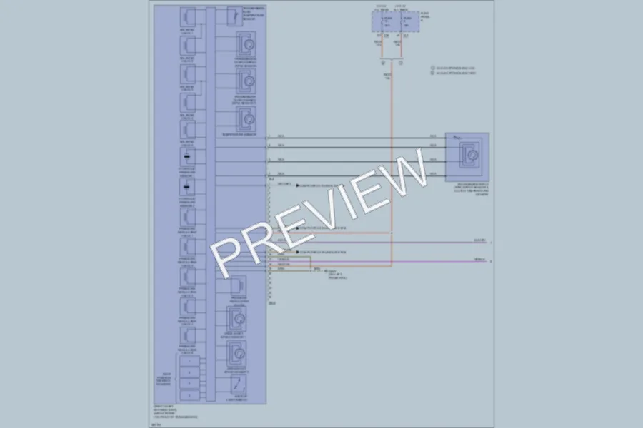 2011 Volkswagen GTI Transmission wiring diagram preview