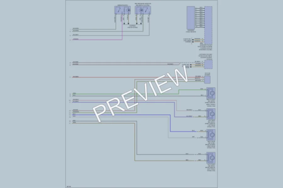 2011 Volkswagen Golf Anti Lock Brakes wiring diagram preview
