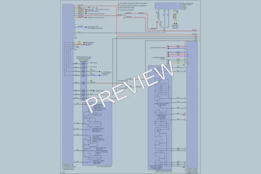 2011 Volkswagen Golf Body Control Modules wiring diagram preview