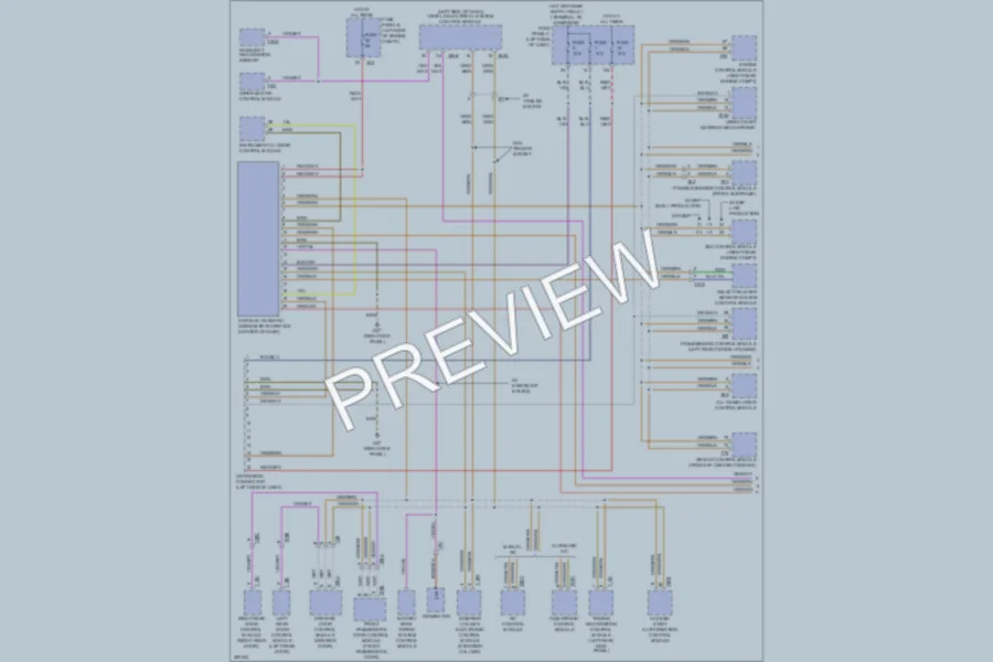 2011 Volkswagen Golf Computer Data Lines wiring diagram preview