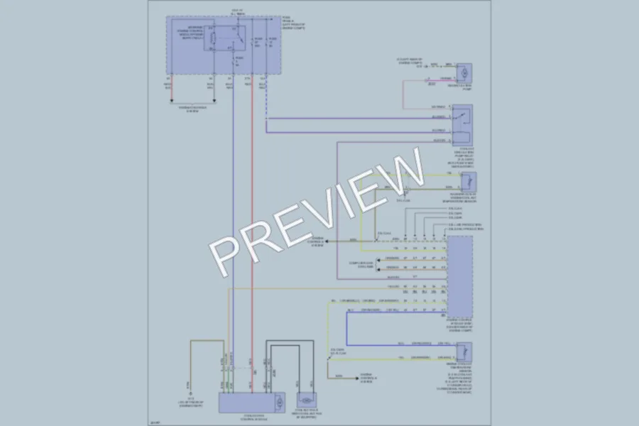 2011 Volkswagen 4D Sedan Cooling Fan wiring diagram preview