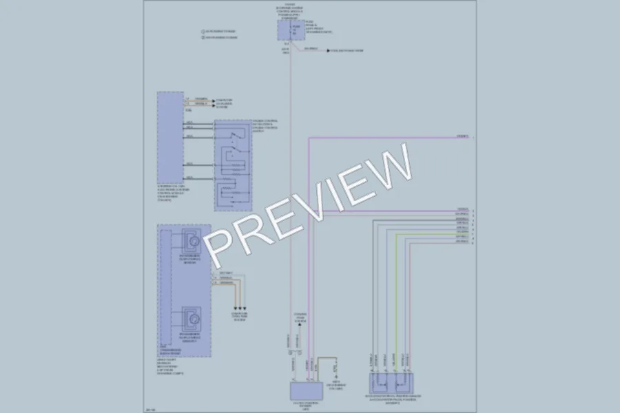 2011 Volkswagen 4D Sedan Cruise Control wiring diagram preview